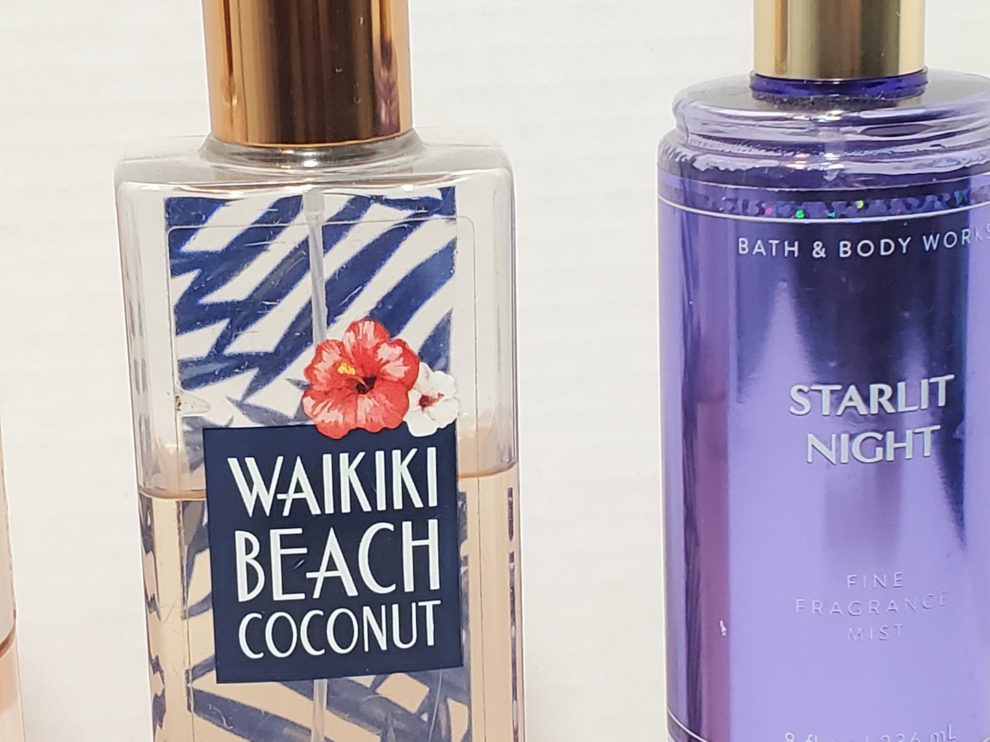 Bath & Body Works Waikiki Beach Starlit Night Pure Wonder Women's Mist Spray 8oz