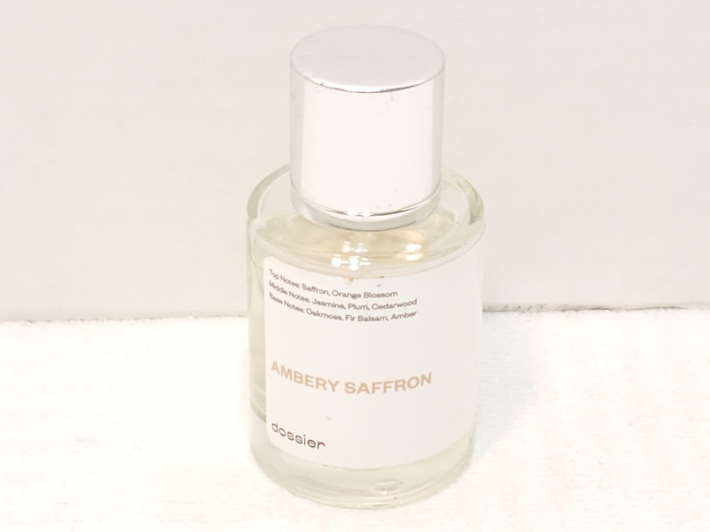 Dossier Ambery Saffron Eau De Parfum 1.7 oz / 50ml Spray 2023 Release Unisex
