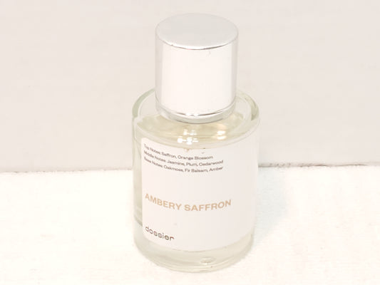 Dossier Ambery Saffron Eau De Parfum 1.7 oz / 50ml Spray 2023 Release Unisex