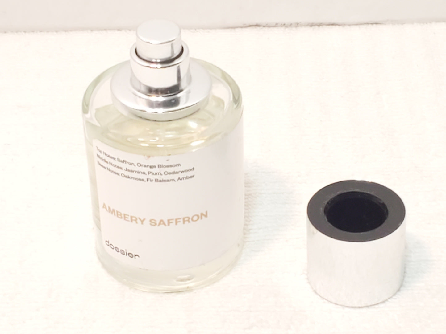 Dossier Ambery Saffron Eau De Parfum 1.7 oz / 50ml Spray 2023 Release Unisex