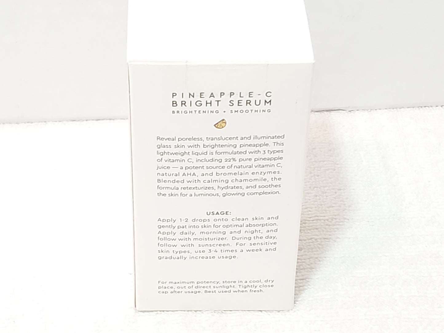 Glow Recipe Pineapple Bright C Serum 1 oz Discontinued Sealed NIB
