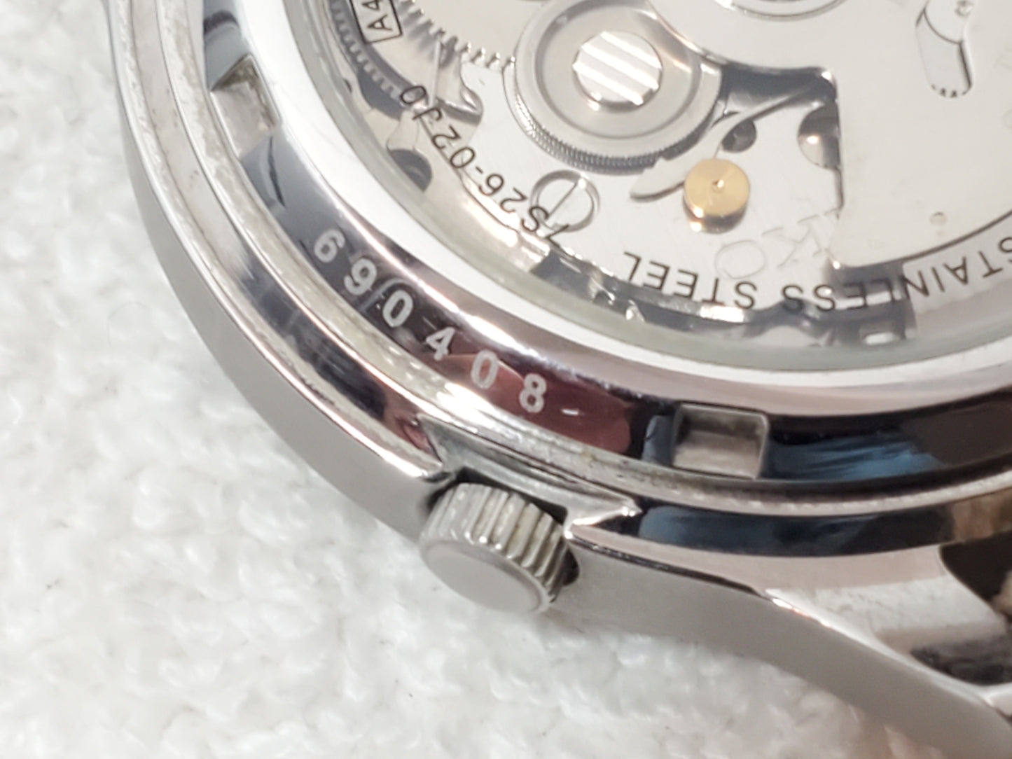 Seiko 5 Automatic Watch 21 Jewels Day Date Military Field SNK803 Vintage Beige