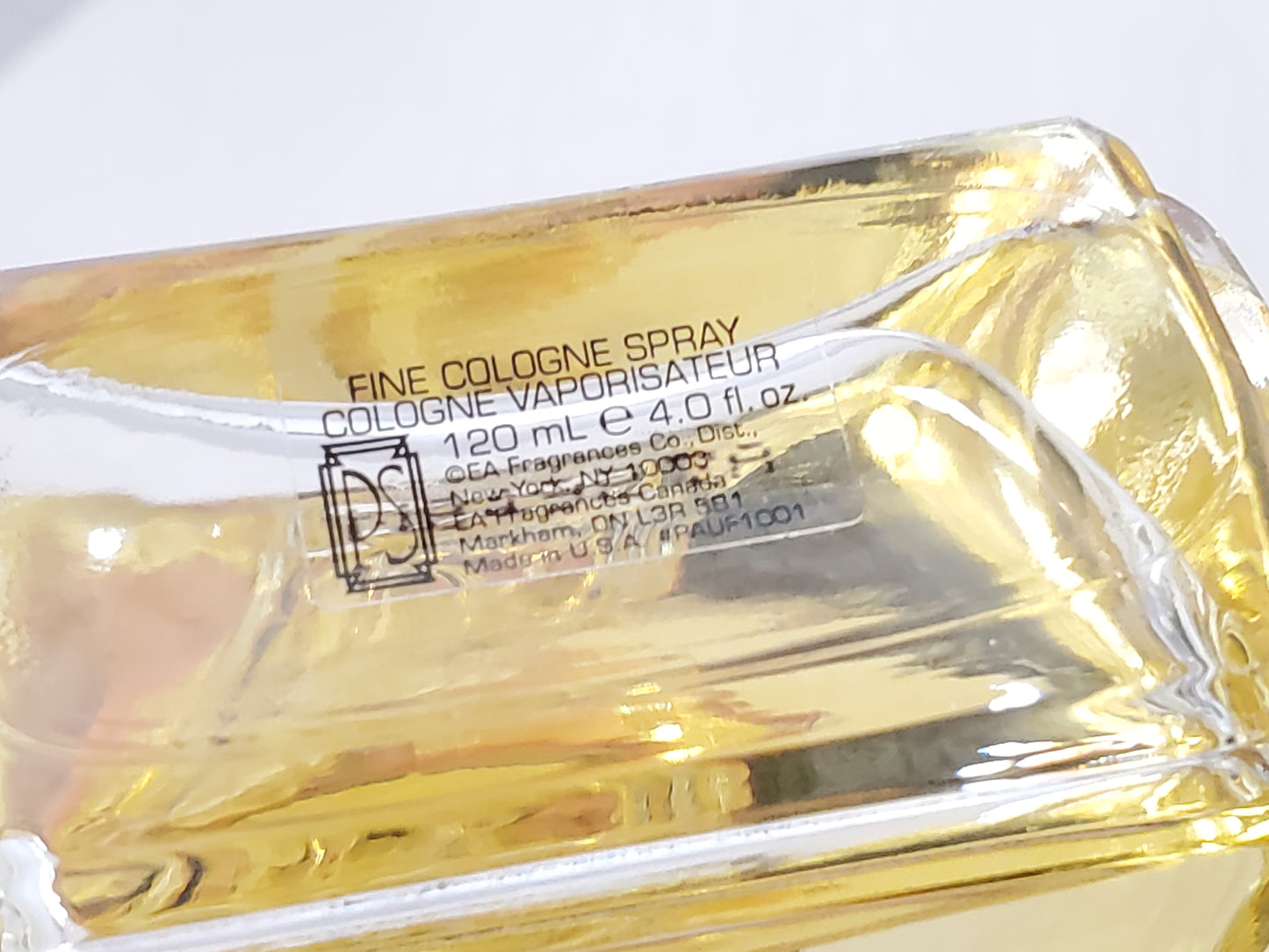 PS Fine Cologne by Paul Sebastian 4 oz / 120 ml EDT Spray for Men Vintage