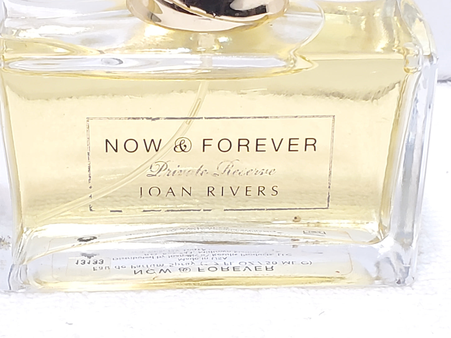 Vintage Joan Rivers Now & Forever Private Reserve Women's Perfume 1.7 oz Spray