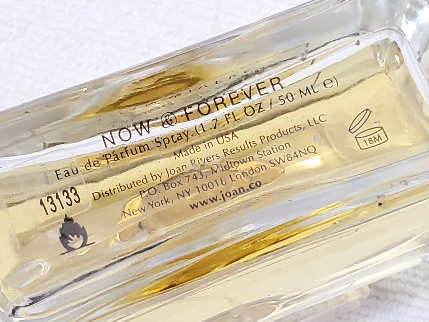 Vintage Joan Rivers Now & Forever Private Reserve Women's Perfume 1.7 oz Spray