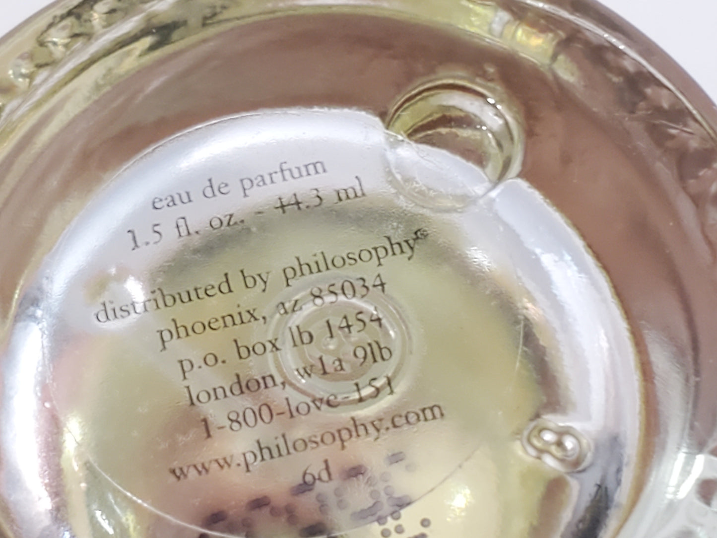 Vintage Philosophy The Fragrance Eau de Parfum 1.5 oz / 44.3ml Citrus Floral