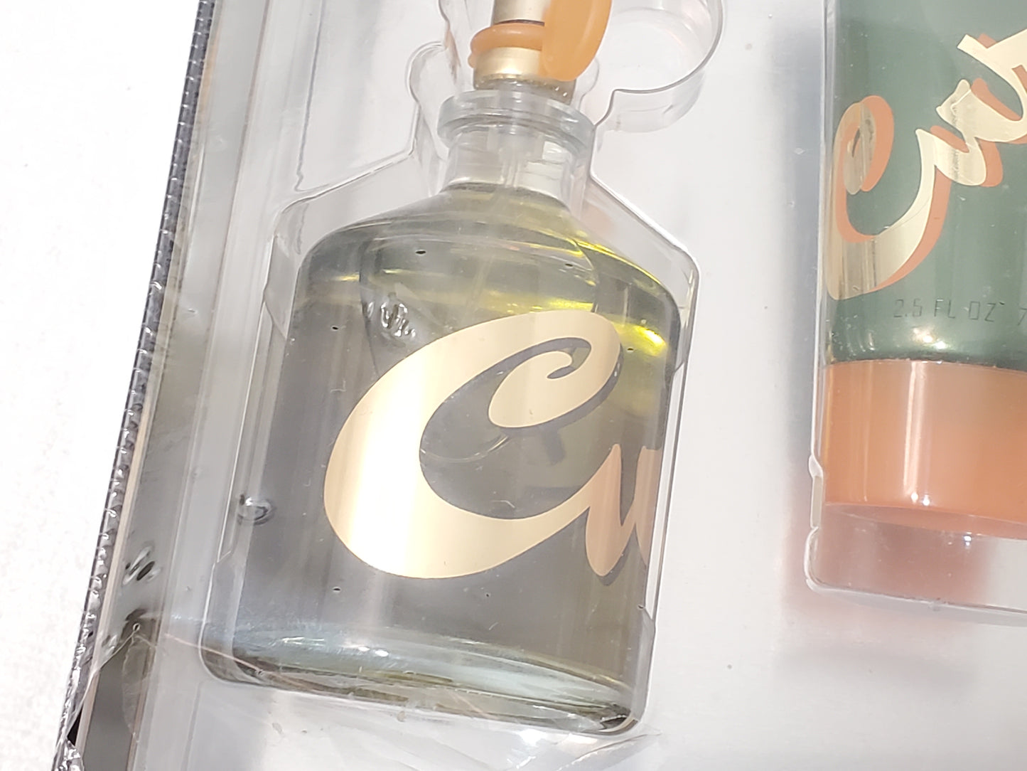 Curve for Men by Liz Claiborne 4-Piece Cologne Gift Set New in Tin Sealed