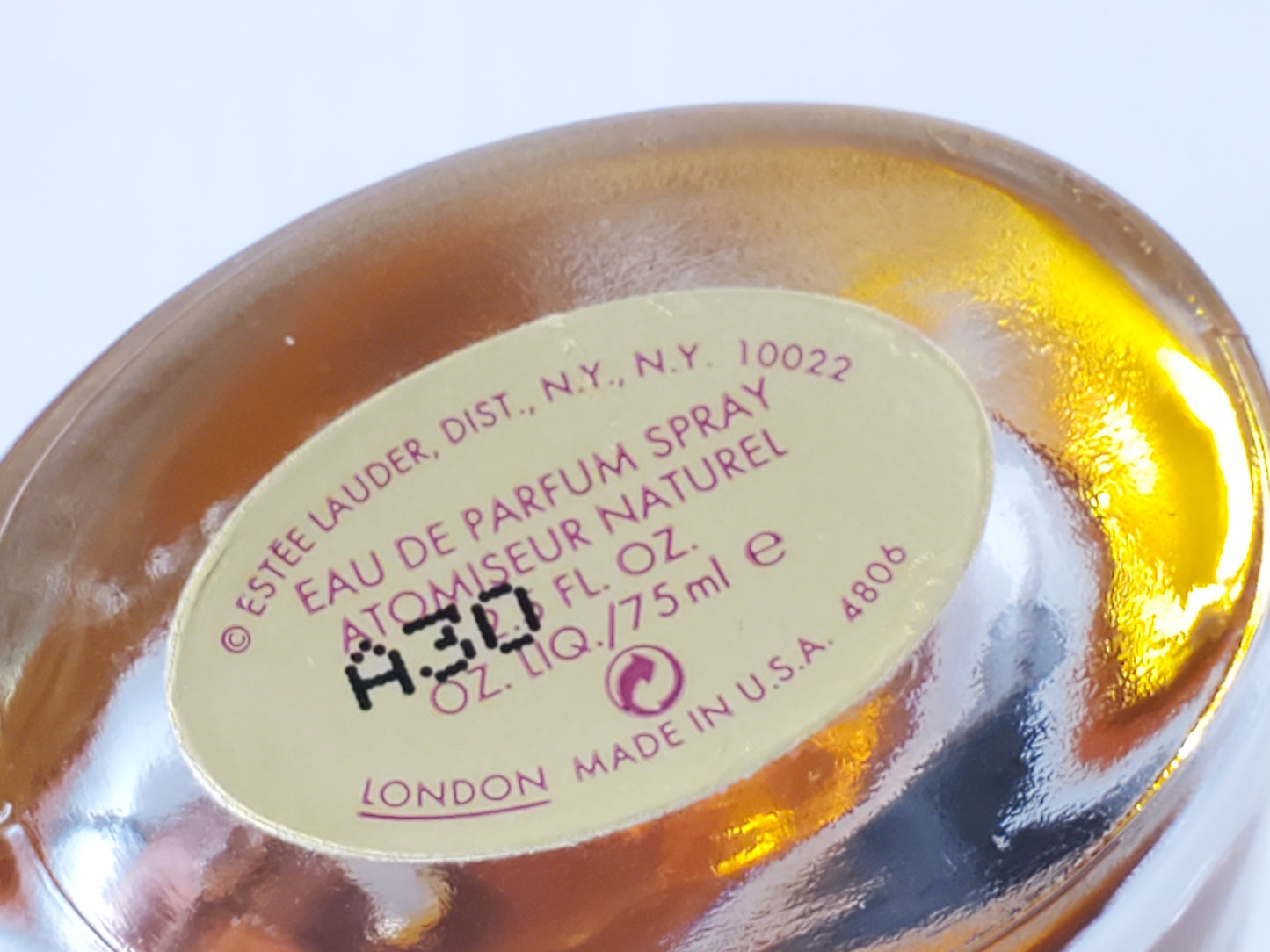 Estee Lauder Beautiful Women's Eau de Parfum Spray 2.5 oz / 75ml Vintage