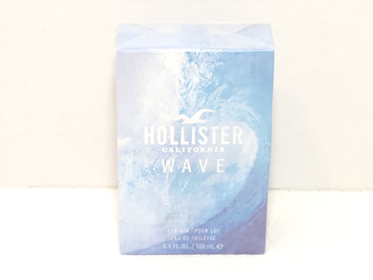 Hollister California Wave for Him Cologne 3.4 oz / 100ml EDT Spray New Sealed