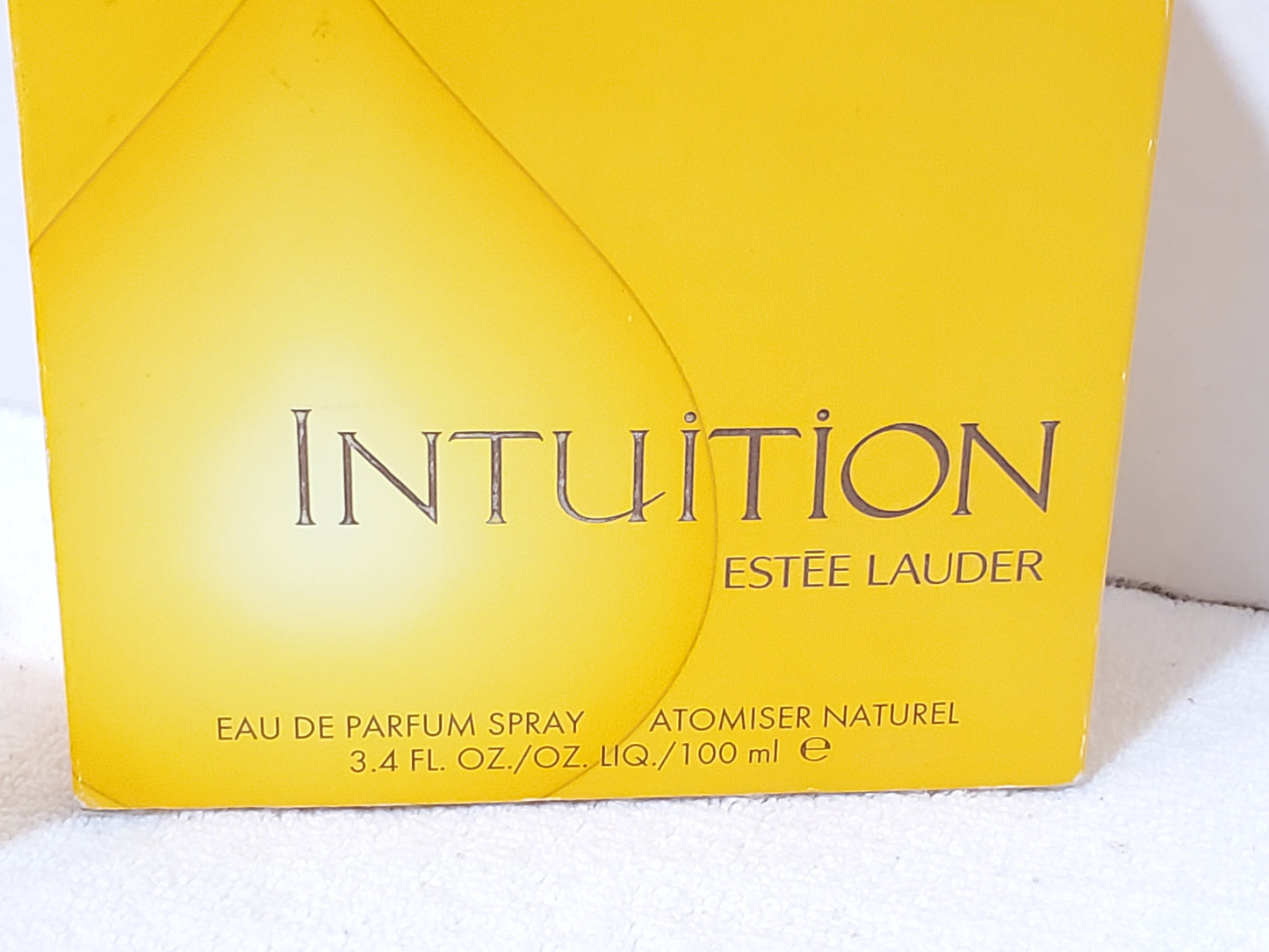 Estee Lauder INTUITION Eau de Parfum Spray EDP 3.4 oz 100ml Vintage Discontinued
