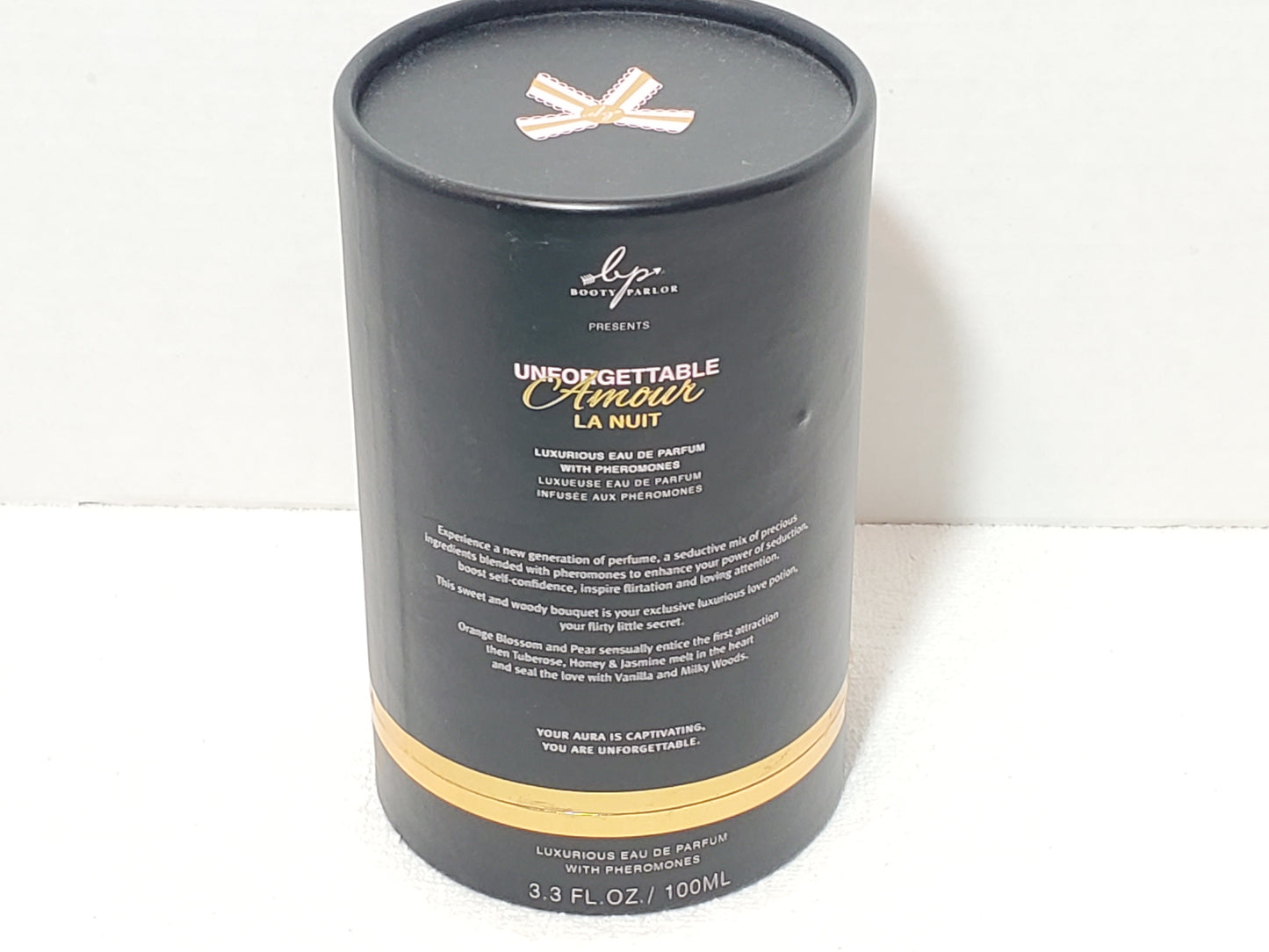 Booty Parlor Unforgettable Amour La Nuit 3.3oz 100ml EDP Pheromone Perfume New