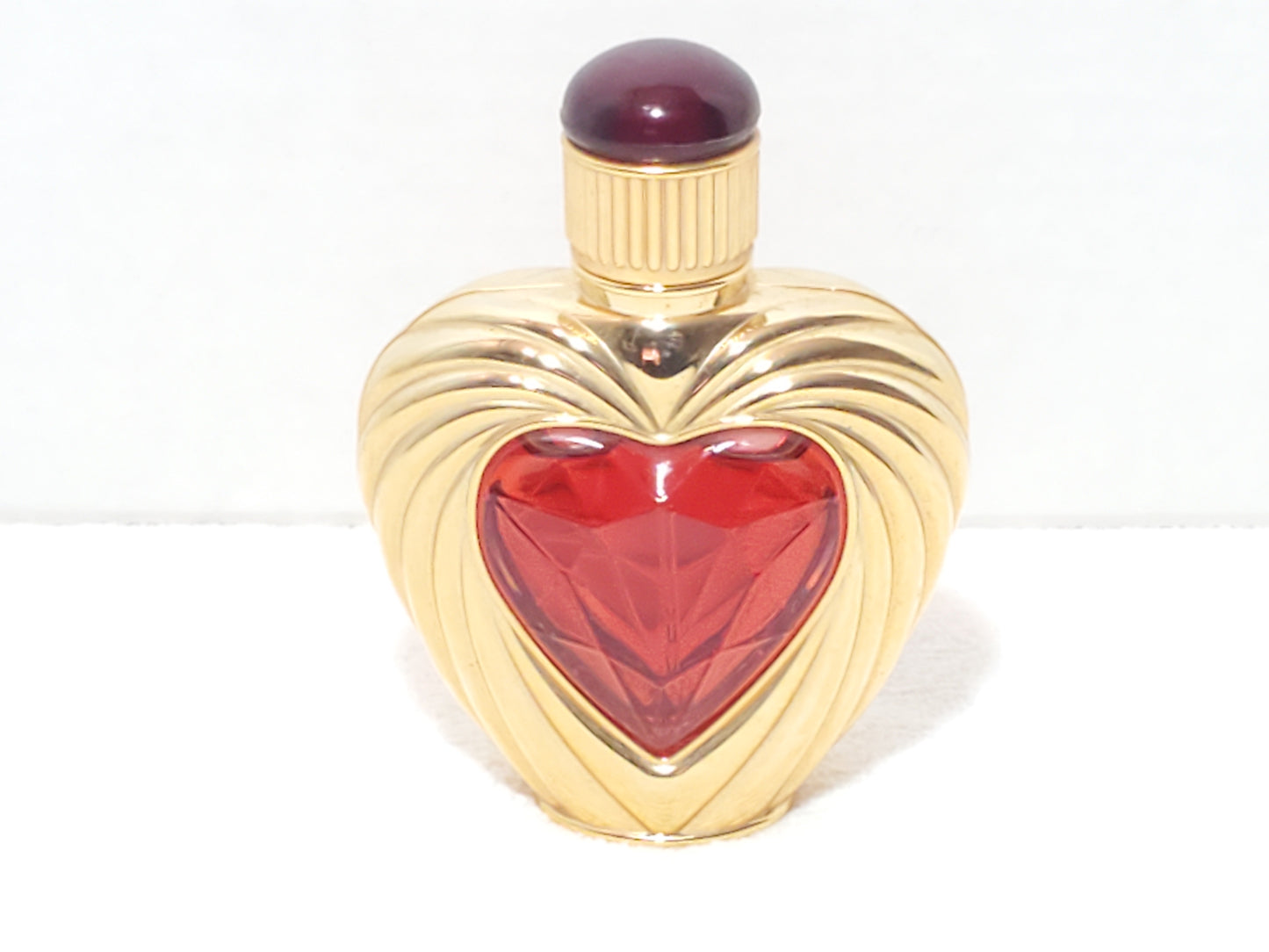 Vintage Victoria's Secret RAPTURE Heart Bottle Cologne Spray 1.7 oz 50ml Women's