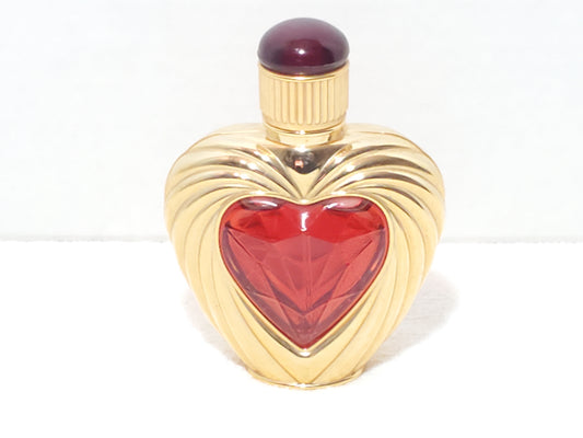 Vintage Victoria's Secret RAPTURE Heart Bottle Cologne Spray 1.7 oz 50ml Women's