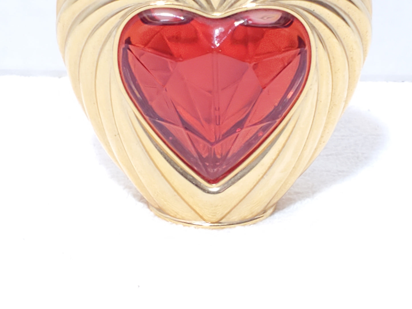 Vintage Victoria's Secret RAPTURE Heart Bottle Cologne Spray 1.7 oz 50ml Women's