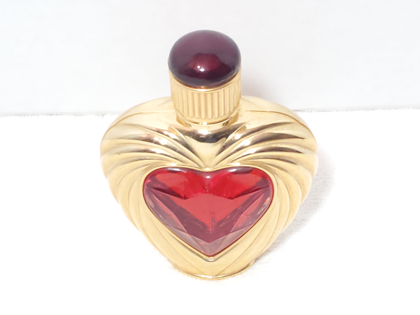 Vintage Victoria's Secret RAPTURE Heart Bottle Cologne Spray 1.7 oz 50ml Women's