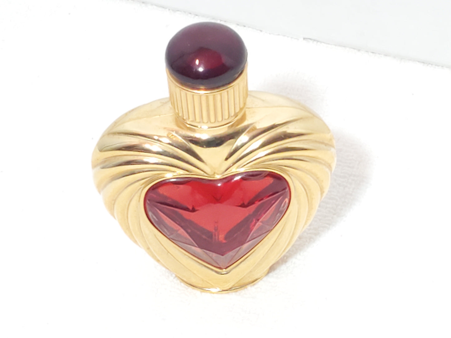 Vintage Victoria's Secret RAPTURE Heart Bottle Cologne Spray 1.7 oz 50ml Women's
