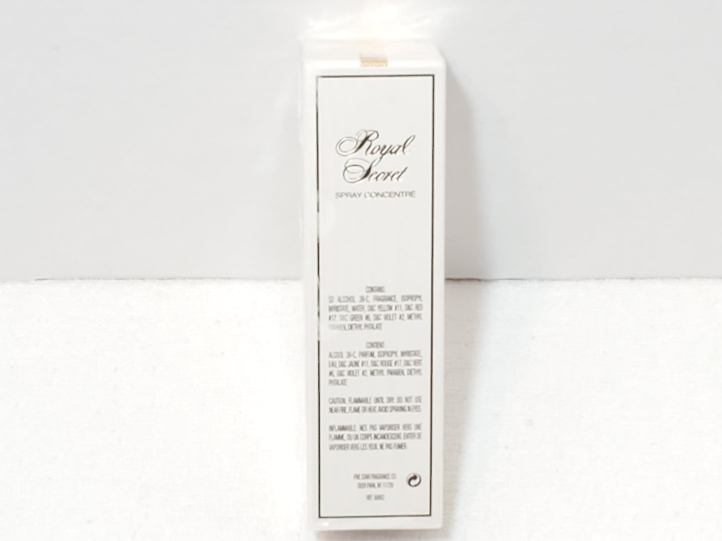 Royal Secret Spray Concentre 1.7 oz / 50ml Vintage Perfume Five Star Fragrance