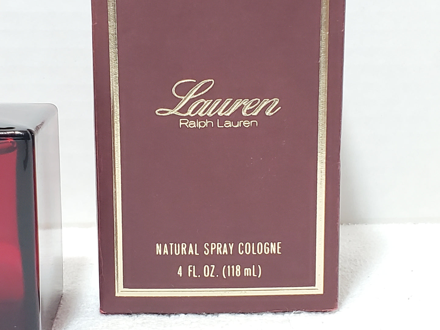 Vintage Lauren Ralph Lauren 4 oz Cologne Spray Original Formula Warner Cosmair
