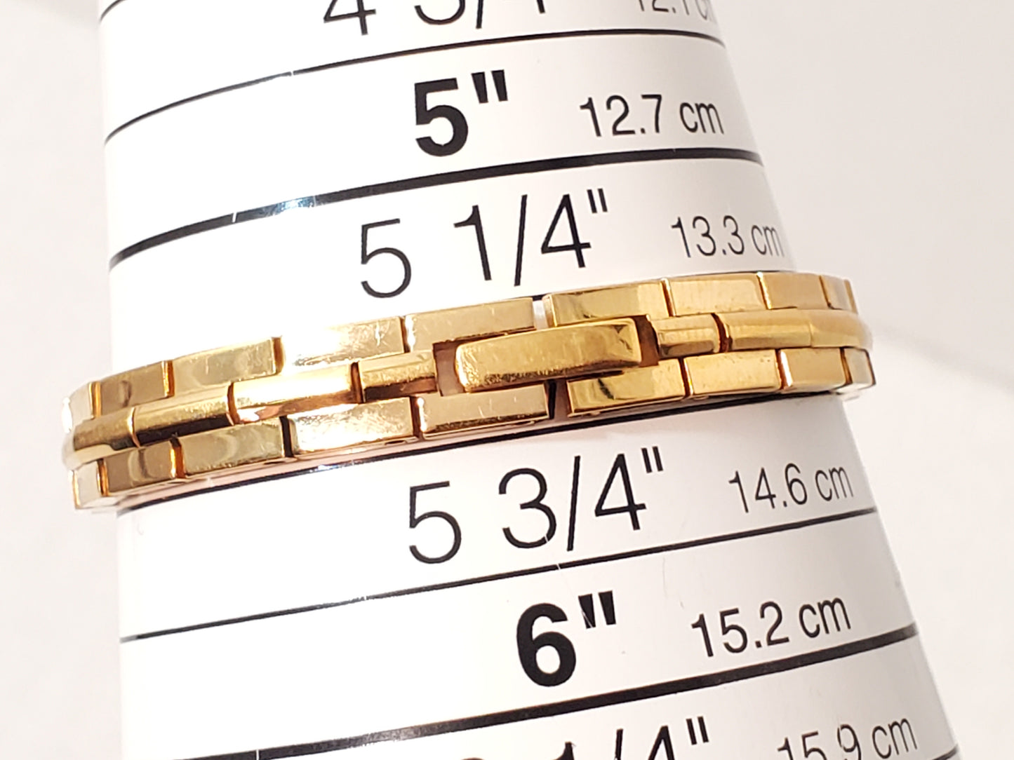 Seiko Tank Women's Vintage Gold Tone Quartz Watch One Jewel Stainless Steel