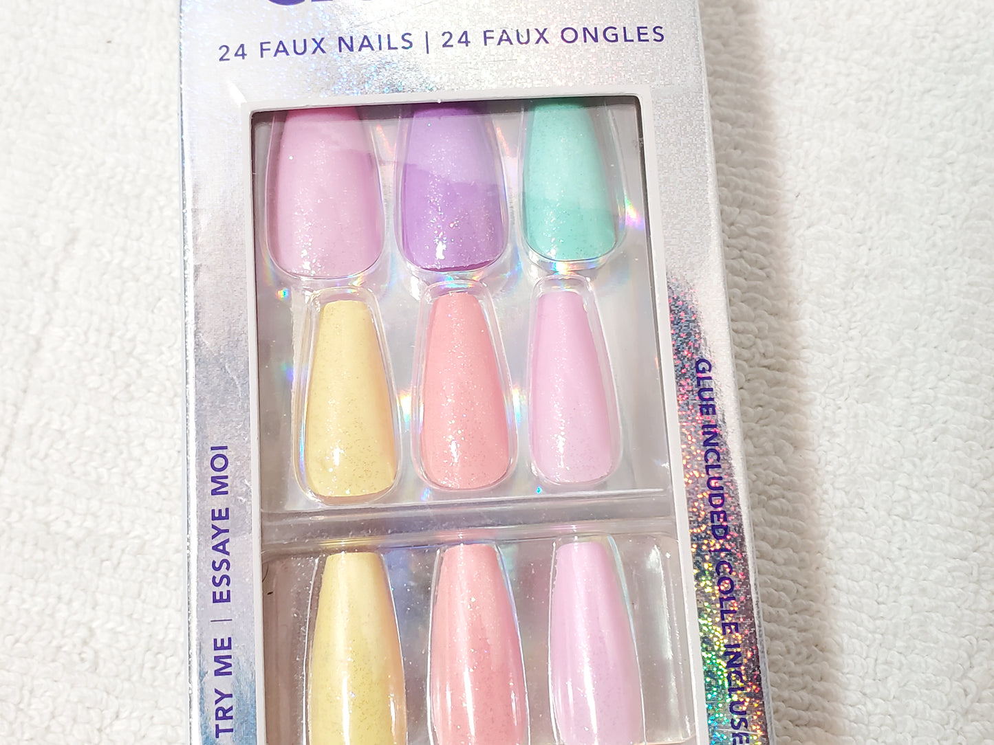 Claire's Faux Nail & Novelty Socks 3-Piece Variety Set New