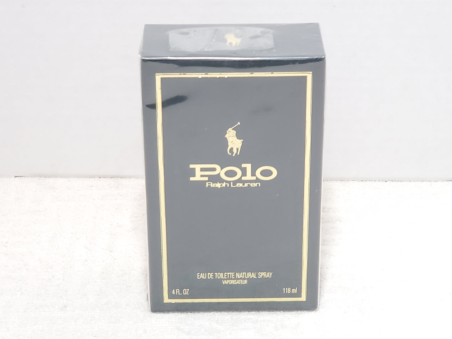 Polo Green Cosmair Vintage Ralph Lauren Eau de Toilette Spray Men 4 oz Sealed