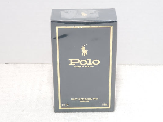 Polo Green Cosmair Vintage Ralph Lauren Eau de Toilette Spray Men 4 oz Sealed
