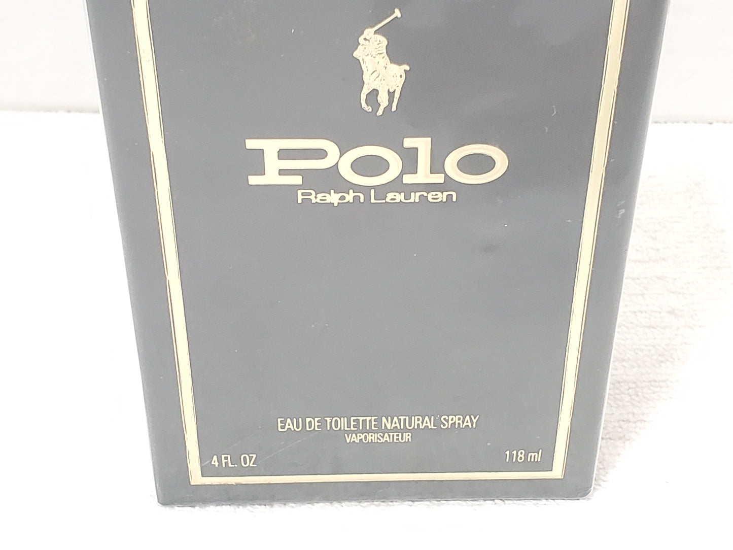 Polo Green Cosmair Vintage Ralph Lauren Eau de Toilette Spray Men 4 oz Sealed