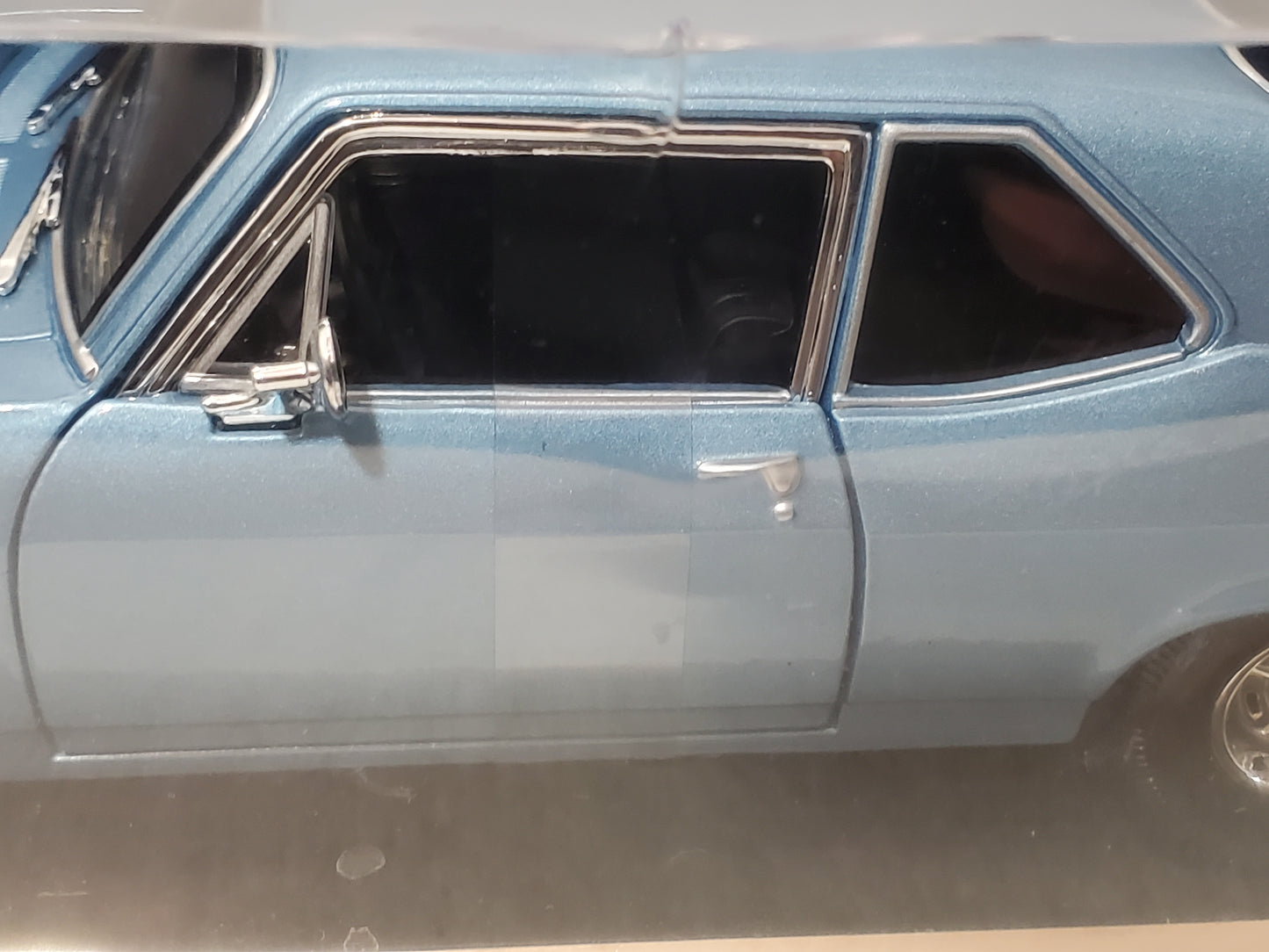 Maisto Special Edition 1970 Chevrolet Nova SS Coupe 1:18 Scale Light Blue New