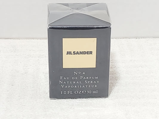 Jil Sander No. 4 Eau De Parfum 1.0 oz / 30ml Spray Sealed NIB Made in France