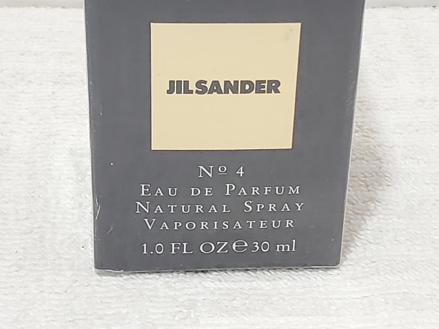Jil Sander No. 4 Eau De Parfum 1.0 oz / 30ml Spray Sealed NIB Made in France