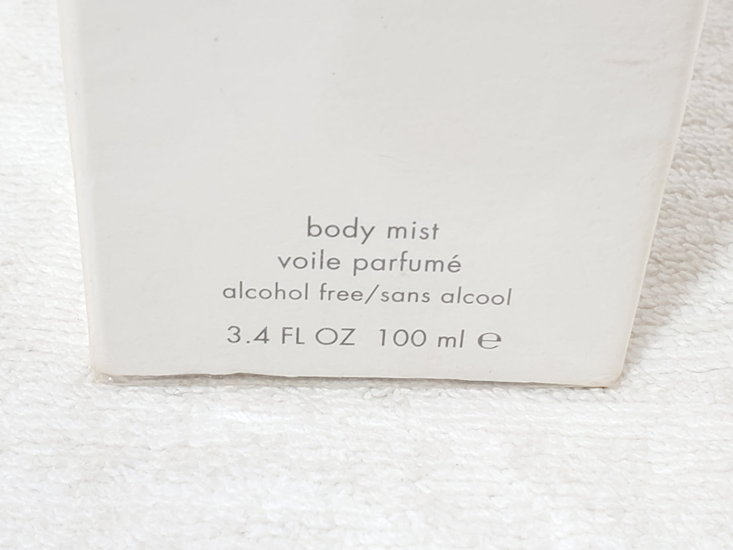 Eternity by Calvin Klein 3.4 oz / 100ml Eau de Parfum Body Mist Spray Sealed New