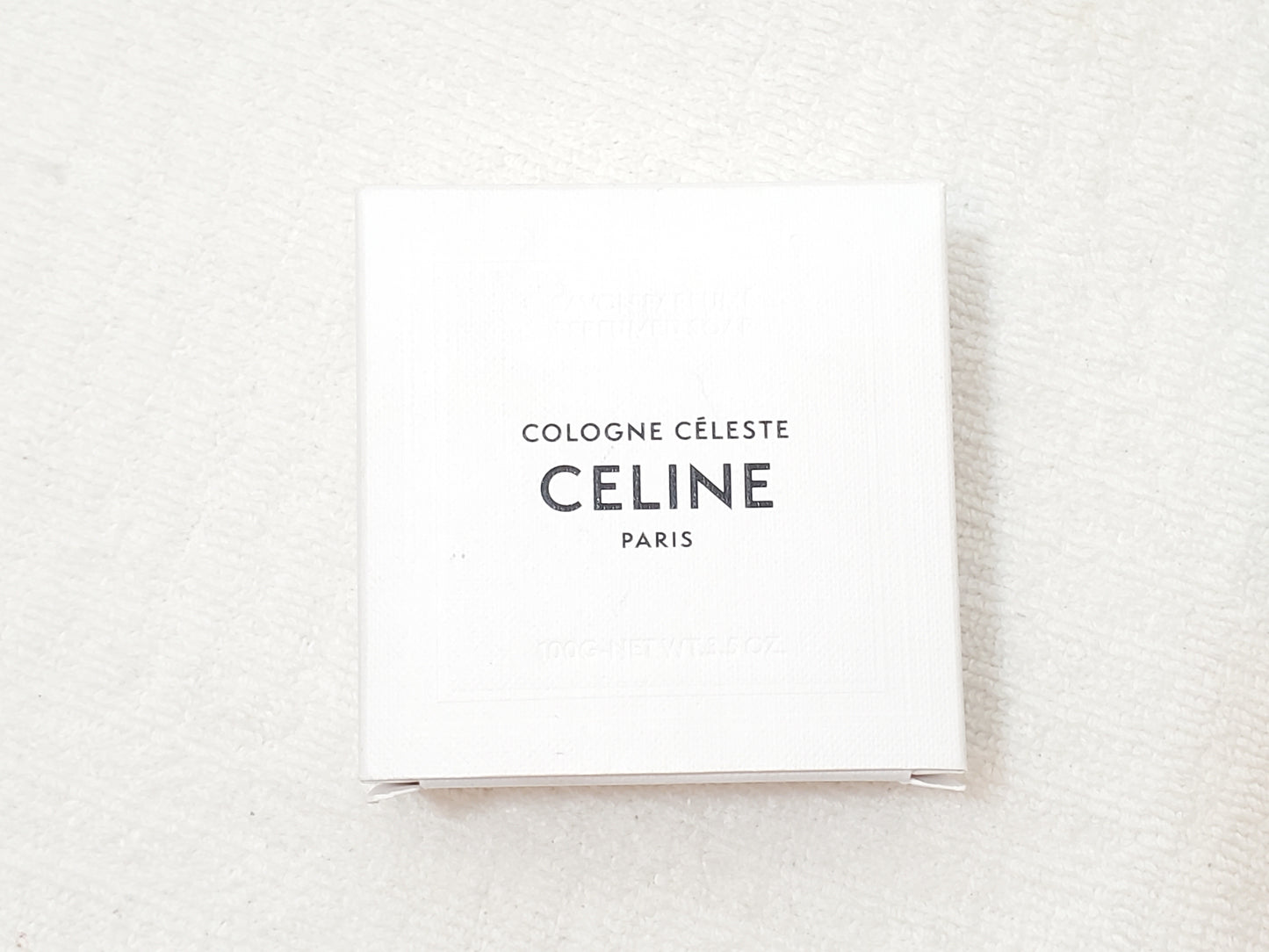 CELINE Paris Cologne Céleste Perfumed Soap 100g 3.5oz Savon Parfumé NIB