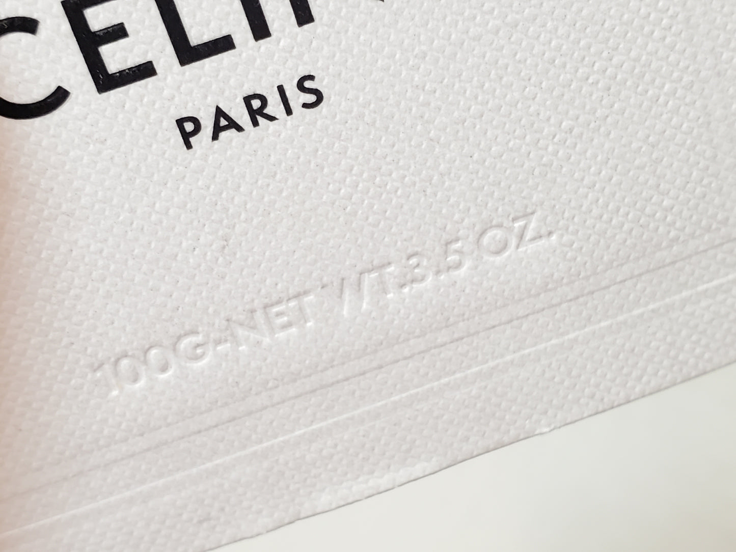 CELINE Paris Cologne Céleste Perfumed Soap 100g 3.5oz Savon Parfumé NIB