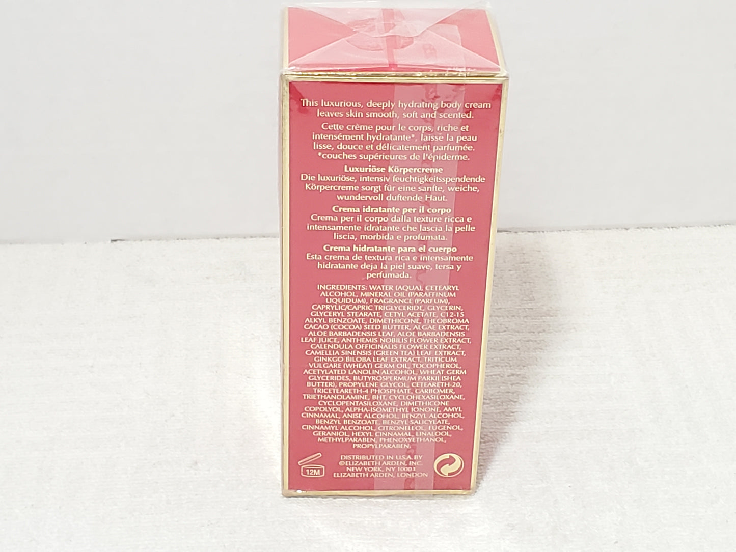Elizabeth Arden Red Door Luxurious Body Cream 5 Oz 150ml Sealed New In Box