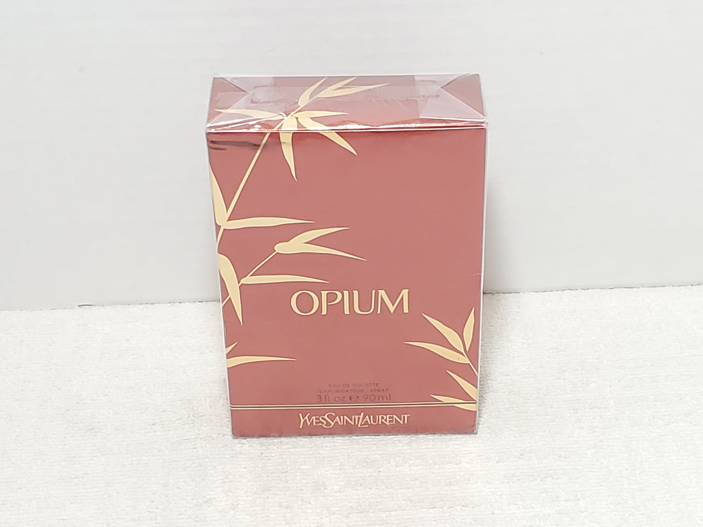 YSL Opium Eau De Toilette 3 oz / 90ml EDT Perfume Spray For Women New Sealed