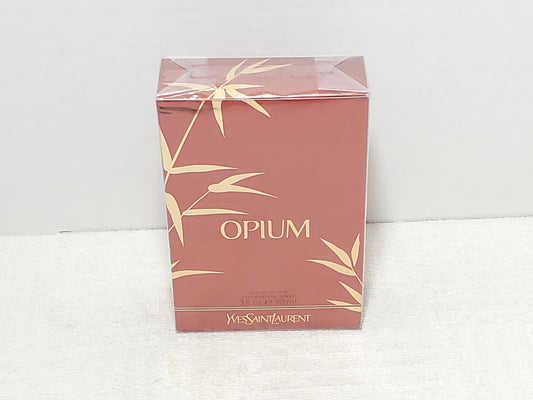 YSL Opium Eau De Toilette 3 oz / 90ml EDT Perfume Spray For Women New Sealed
