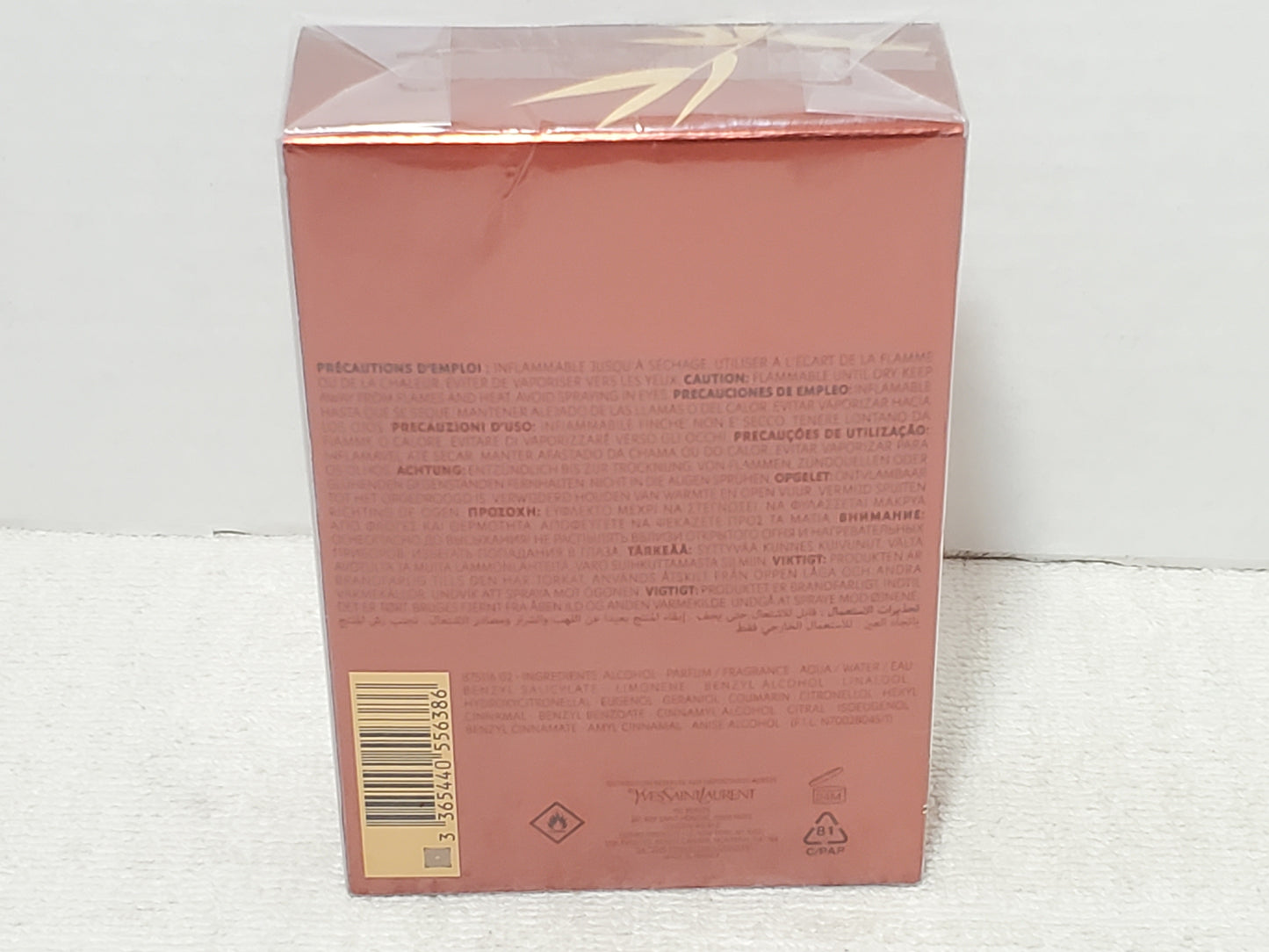 YSL Opium Eau De Toilette 3 oz / 90ml EDT Perfume Spray For Women New Sealed