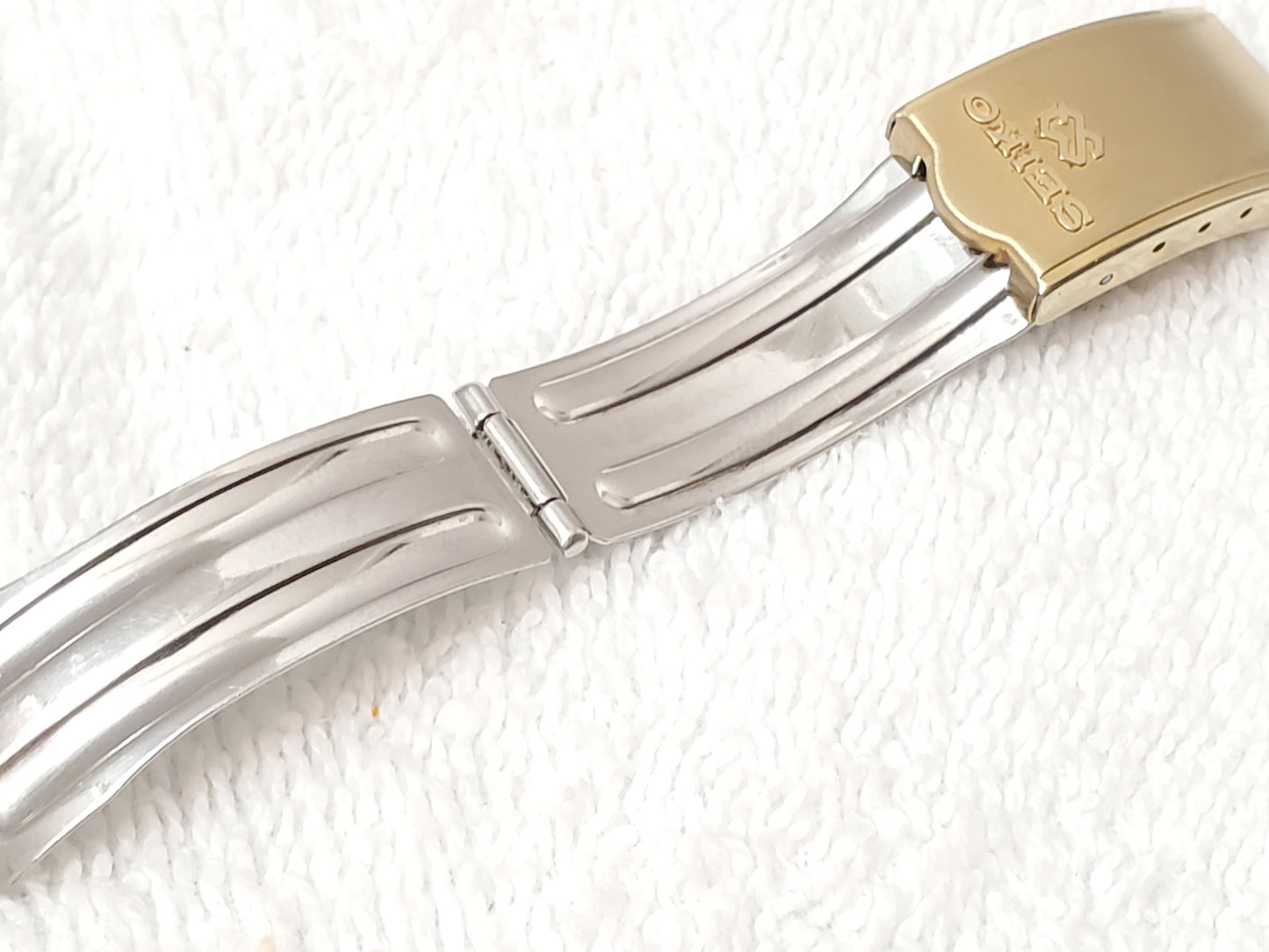 Vintage Seiko SQ Men's Presidential Watch Gold Tone Day Date Watch 1 Jewel