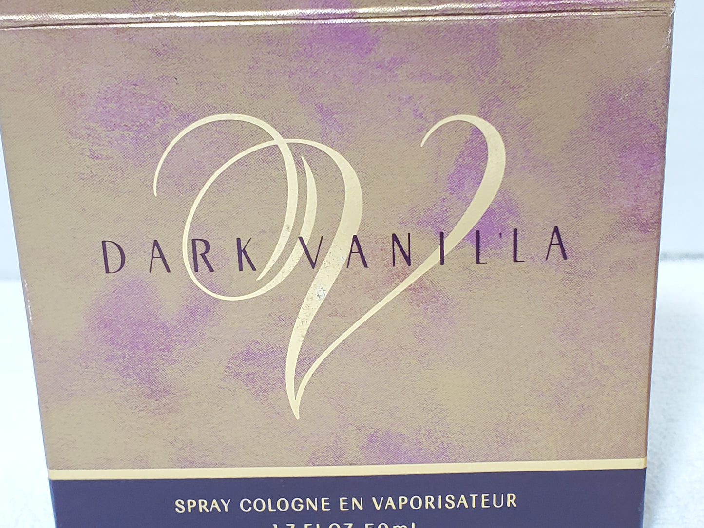 Vintage Coty Dark Vanilla Spray Cologne 1.7 oz 50ml Women Perfume Discontinued