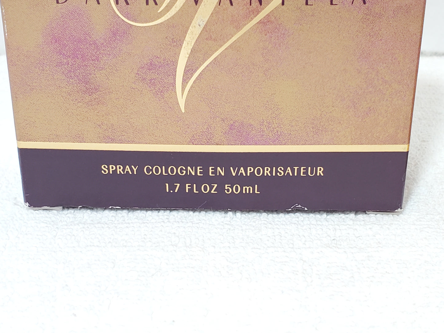 Vintage Coty Dark Vanilla Spray Cologne 1.7 oz 50ml Women Perfume Discontinued