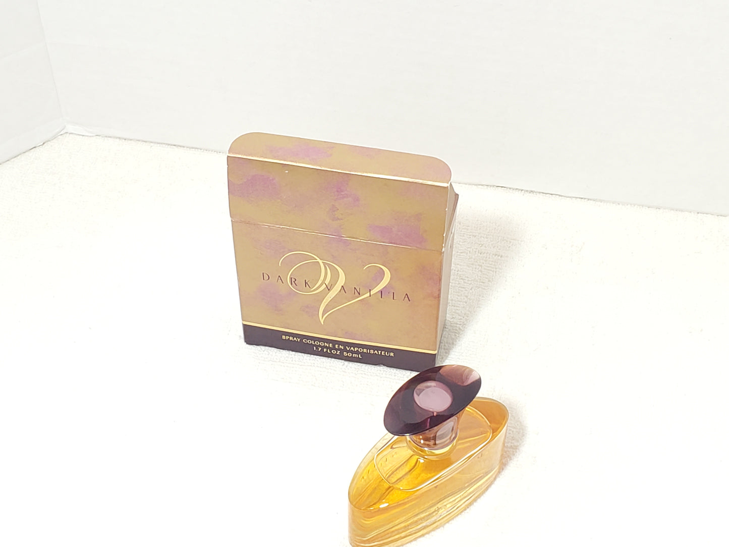 Vintage Coty Dark Vanilla Spray Cologne 1.7 oz 50ml Women Perfume Discontinued