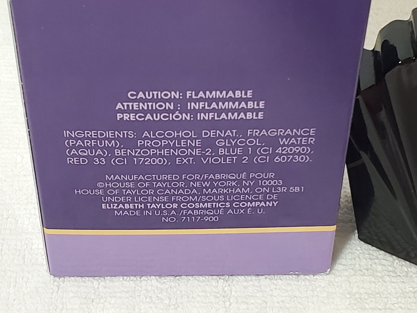 Vintage Elizabeth Taylor Passion Eau de Toilette Spray 1.5 oz. 44 ml NIB