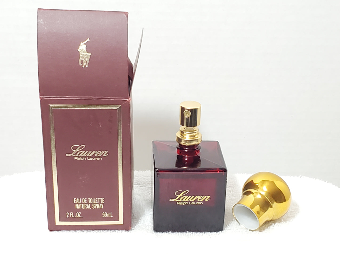 Vintage 1970s Lauren by Ralph Lauren 2 oz Eau De Toilette Natural Spray Women's