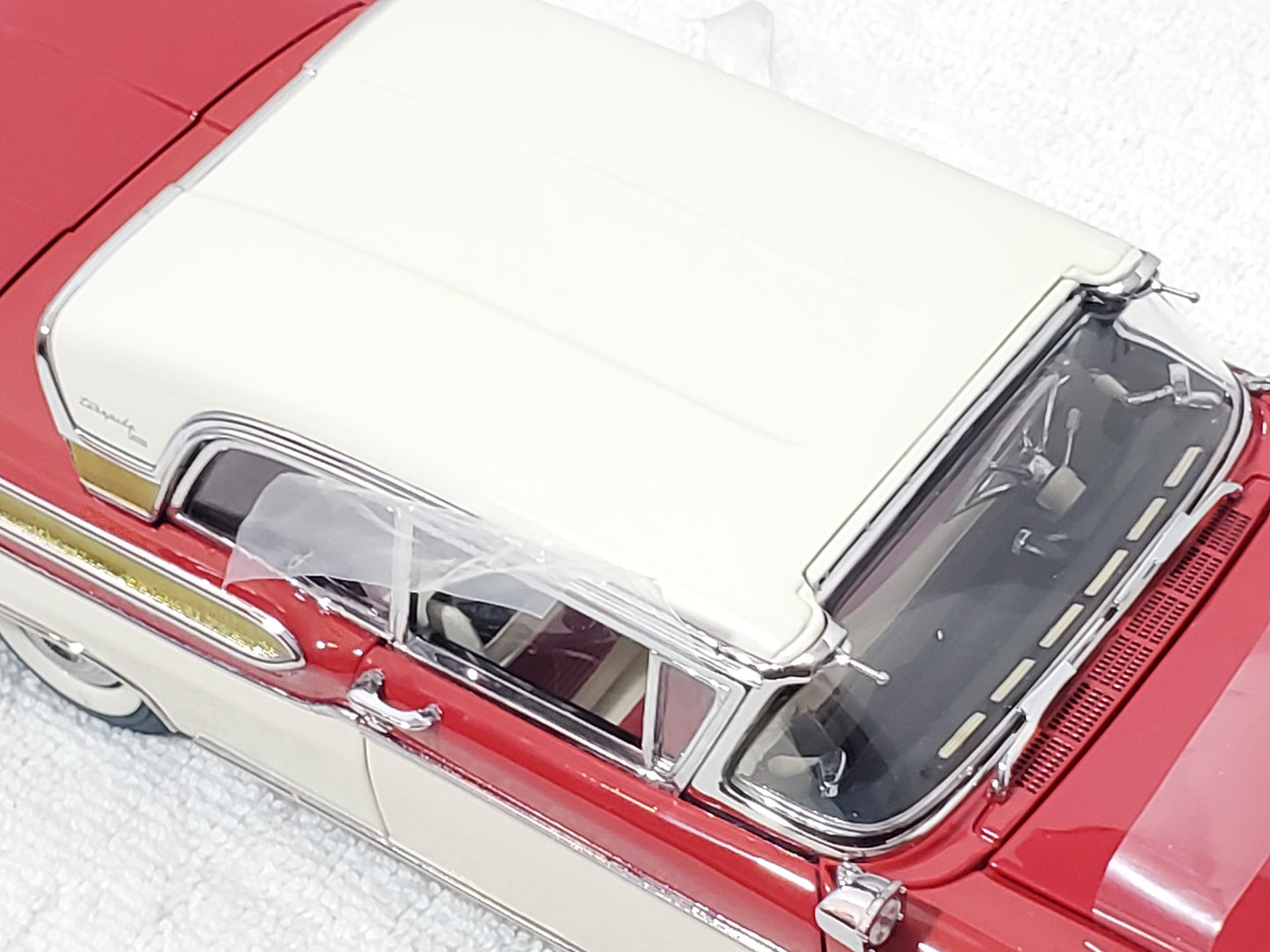 Danbury Mint 1957 Mercury Turnpike Cruiser 1:24 Diecast Red White Vintage NIB