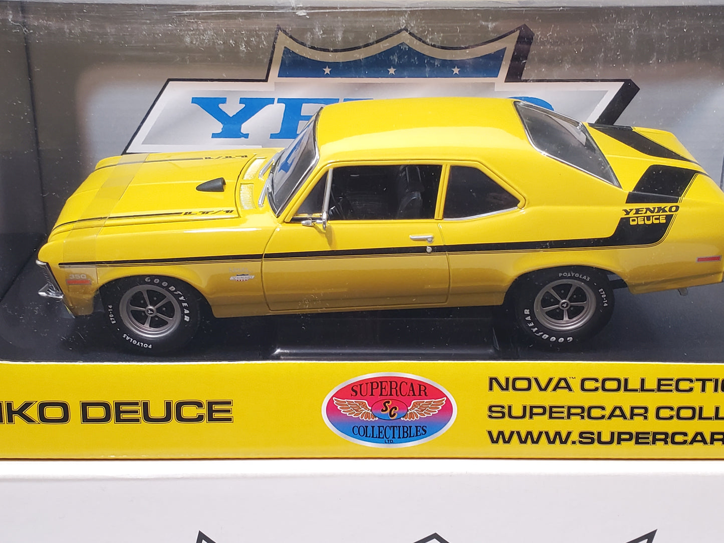 GMP Supercar Collectibles 1970 Chevy Yenko Deuce Nova LT1 350 Diecast 1:18 New