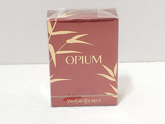 Yves Saint Laurent Opium Women's Eau De Toilette 1.6 oz / 50ml Spray NIB Sealed