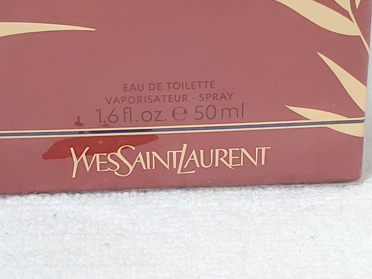 Yves Saint Laurent Opium Women's Eau De Toilette 1.6 oz / 50ml Spray NIB Sealed