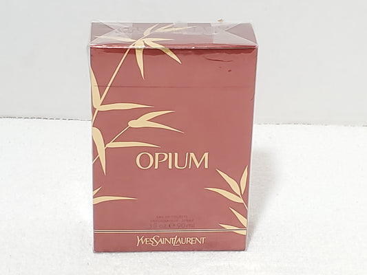 YSL Opium Eau De Toilette 3 fl oz / 90ml EDT Perfume Spray For Women NIB Sealed