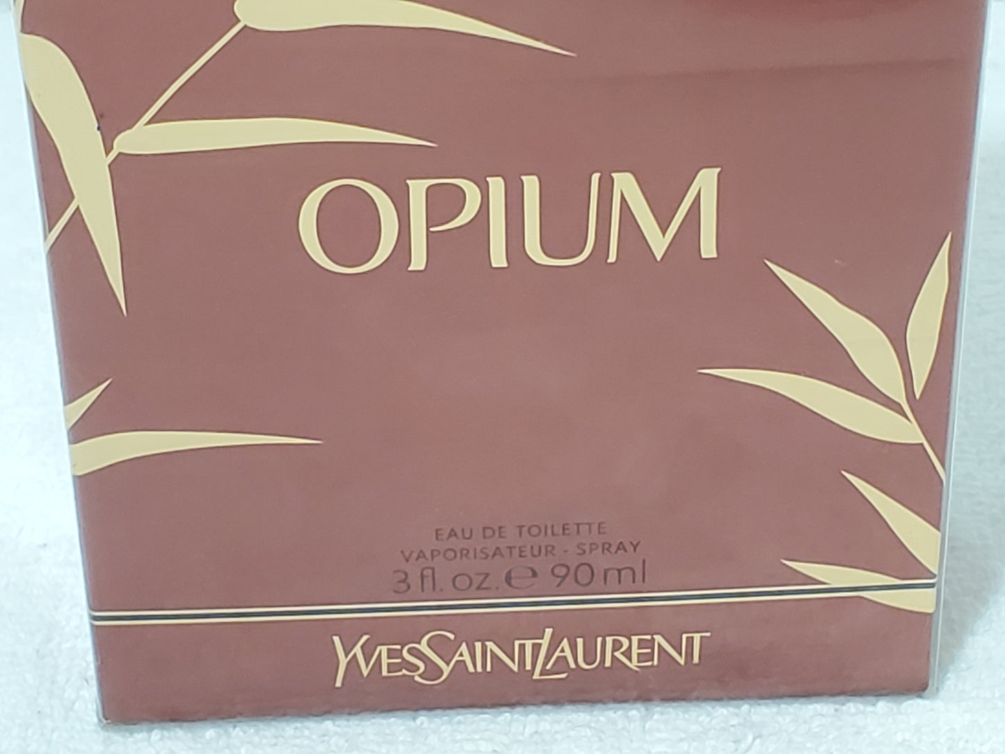 YSL Opium Eau De Toilette 3 fl oz / 90ml EDT Perfume Spray For Women NIB Sealed