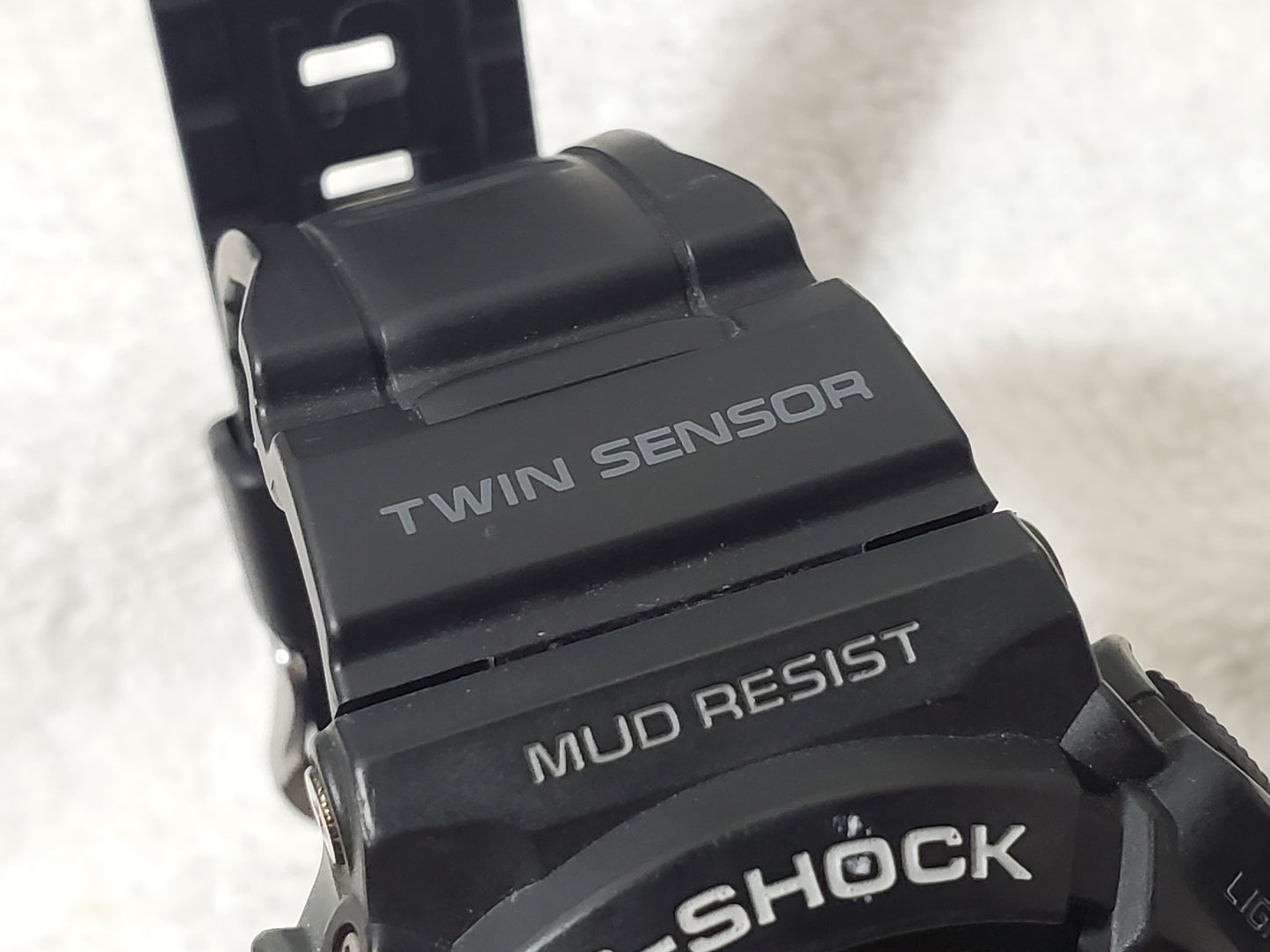 Casio G Shock Mudman G-9300 Black Tough Solar Twin Sensors Men's Watch 20 BAR